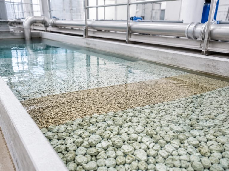 岳阳市屈原管理区水处理除氨氮沸石滤料